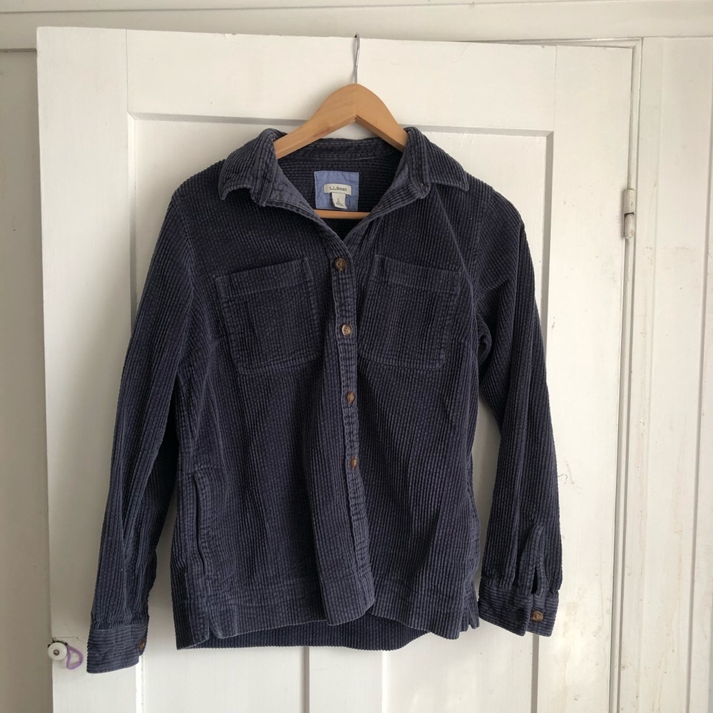 LL Bean Corduroy Shacket